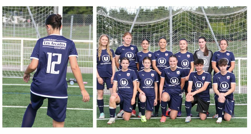 SENIORS FEMININES : une victoire avec le nouveau maillot !