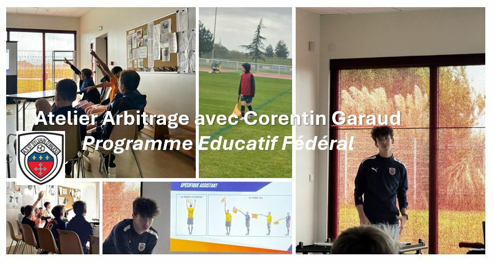 Atelier Arbitrage avec Corentin (Programme Educatif Fédéral)