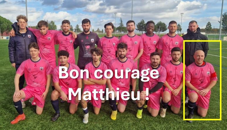 Bon courage Matthieu !