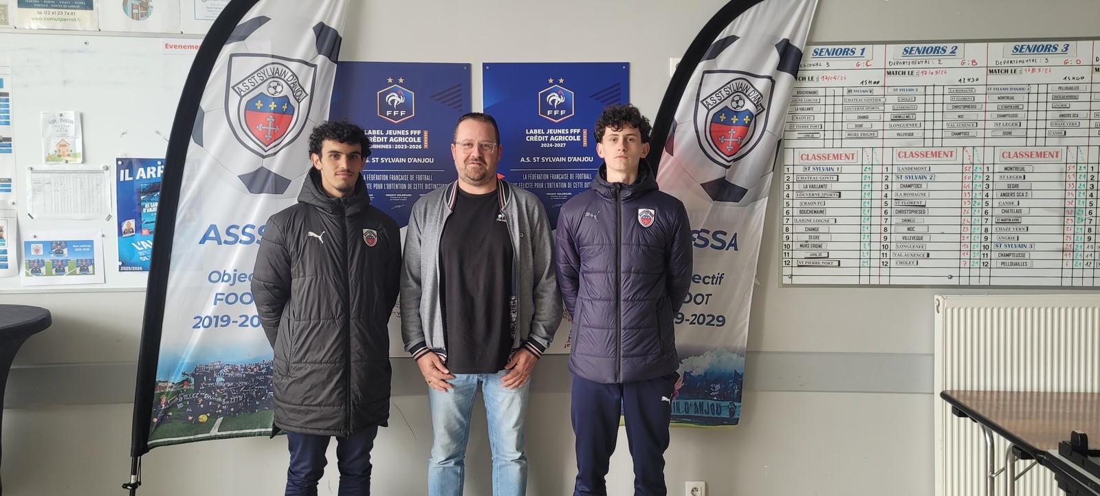 Catégorie U15 : Bienvenue Grégory !