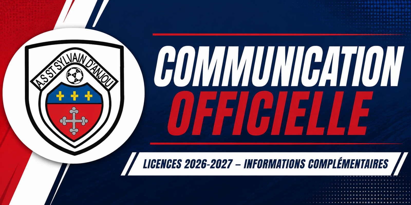 LICENCES 2026 2027 : INFOS COMPLEMENTAIRES
