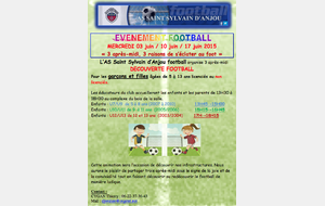 JOURNEE DECOUVERTES ECOLE DE FOOT