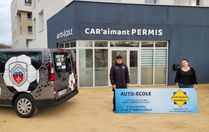 Car'aimant Permis : Nouveau partenaire !
