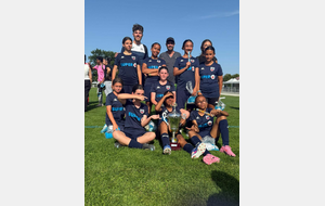 🏆 Les U13F terminent la saison en beauté ! 💙🤍