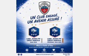 Labels FFF.... l'ASSSA reconnue et valorisée