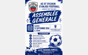 📢 ASSEMBLÉE GÉNÉRALE DU CLUB  le 12 SEPTEMBRE !