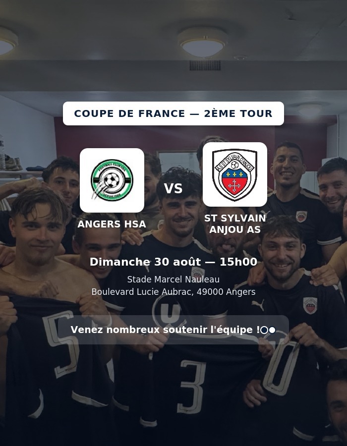 Coupe de France 30 AOÛT 📢