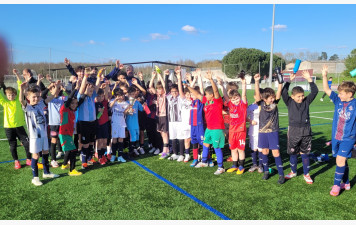Un après midi festif pour nos jeunes de l'Ecole de Foot !
