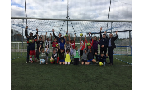 Accueil Enfants &quot;Le Gouvernail&quot; à l'Ecole de Foot 