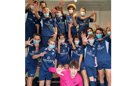 U15 R3 : seuls leaders !