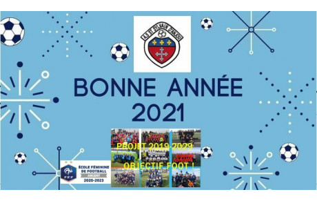 Bonne année 2021 !