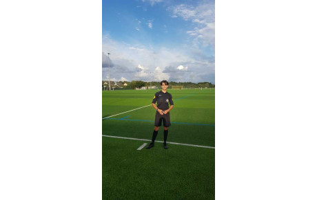 Arbitre du Club : Bravo Hubert !