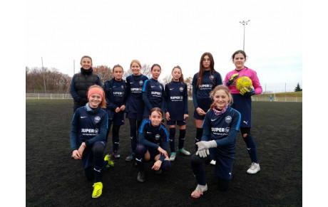 U13F beaucoup de courage malgré la défaite !