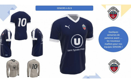 NOUVEAUX MAILLOTS SENIORS !