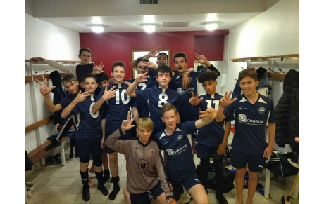 Victoire de nos U15 !