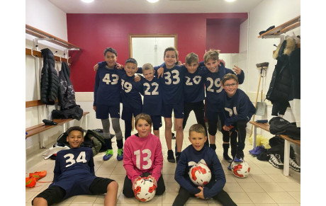 Belle victoire des U13B !