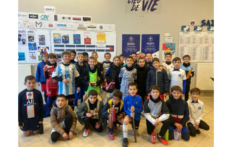 Goûter de Noël de l'Ecole de Football ⚽️