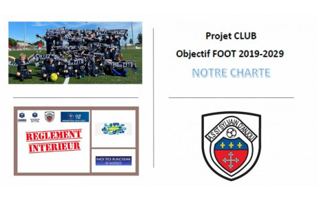 CHARTE ET REGLEMENT INTERIEUR