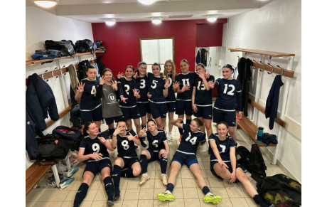 Nos U18F victorieuses 👏