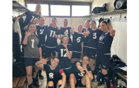 Belle victoire des U18F