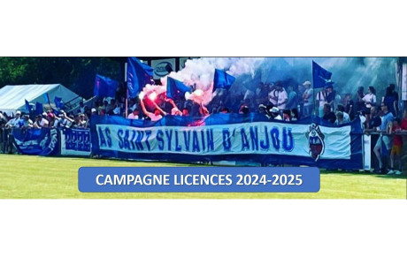 CAMPAGNE LICENCES 2024 2025 ! 