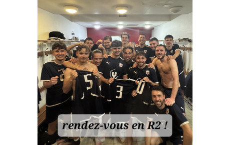 Équipe Fanion direction la R2 💪💪💪