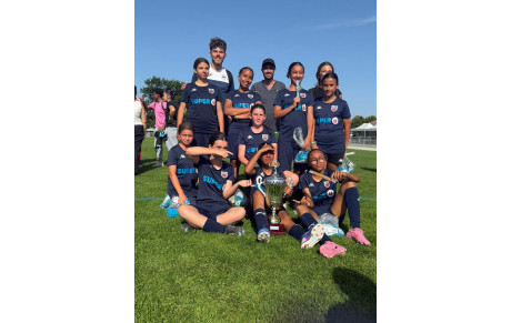 🏆 Les U13F terminent la saison en beauté ! 💙🤍
